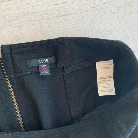 Jacob Front Zipper Pencil Skirt - Medium - Picture 3 of 3